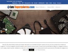 Tablet Screenshot of losreparadores.com